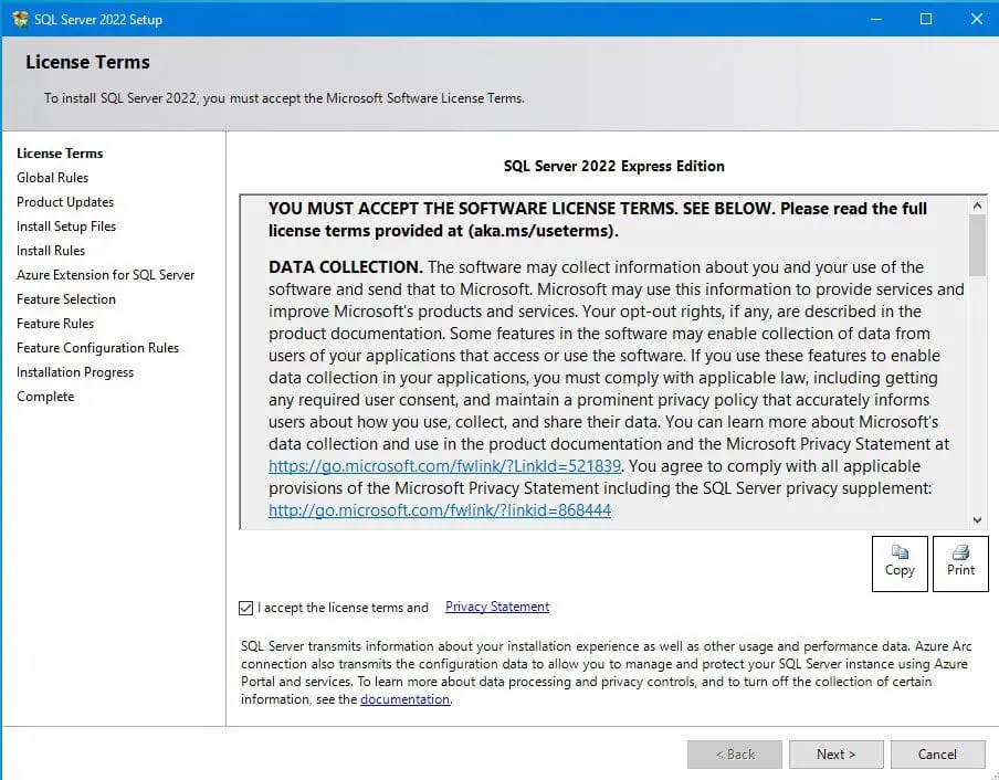 Accept-license-terms
