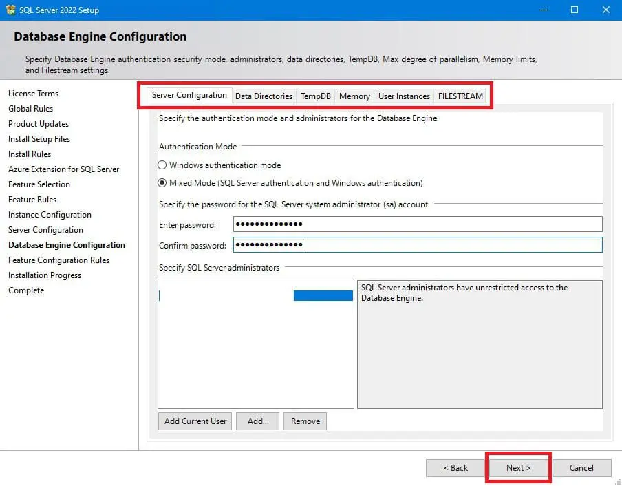 Mixed-mode-SQL-Server-Authentication