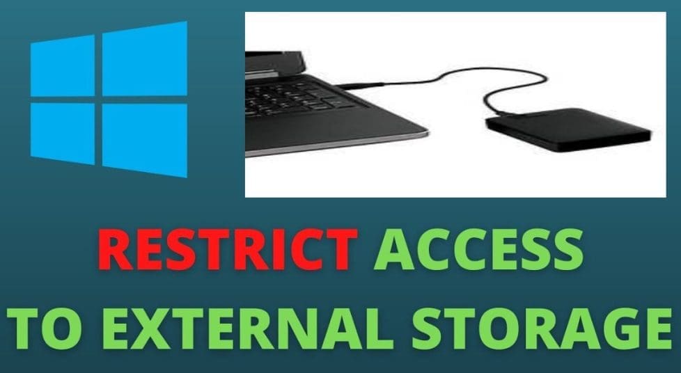 Retrict access to external storage