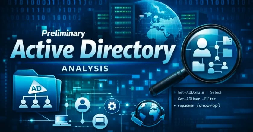 Preliminary Active Directory Analysis