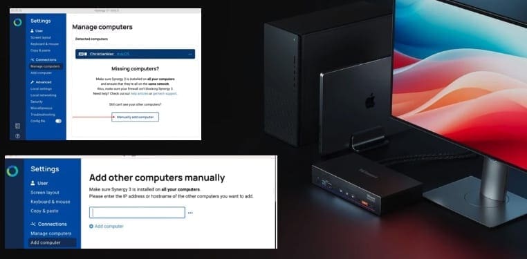 Synergy software kvm
