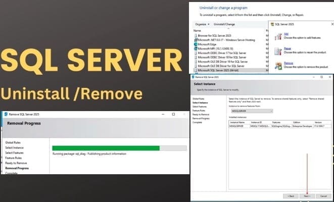 Uninstall SQL Server 2025