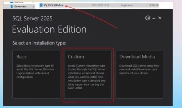 sql server installation