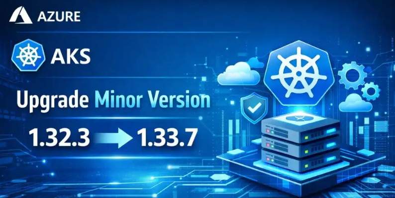 AZURE Kubernetes Service (AKS) upgrade minor version from 1.32.3 to 1.33.7