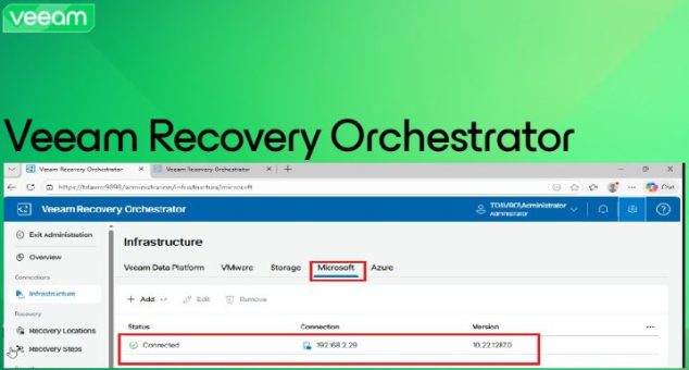 Integrate Hyper-V [SCVMM] with Veeam Recovery Orchestrator