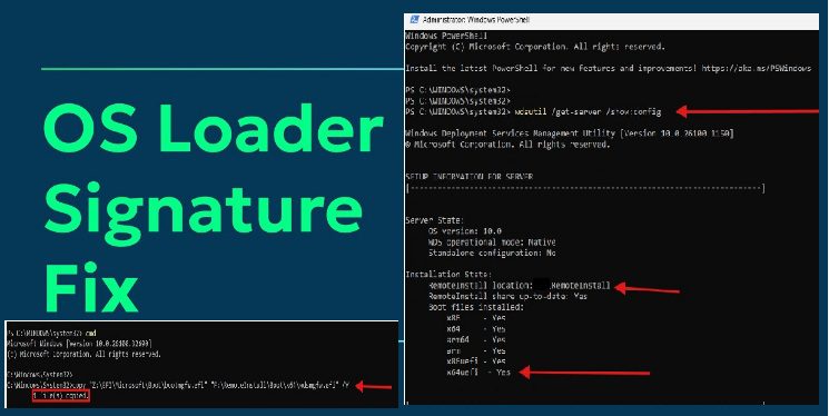 Fix Operating System Loader failed signature verification” on Dell Safe BIOS Systems via PXE [Part  3]