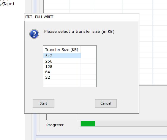Transfer Size