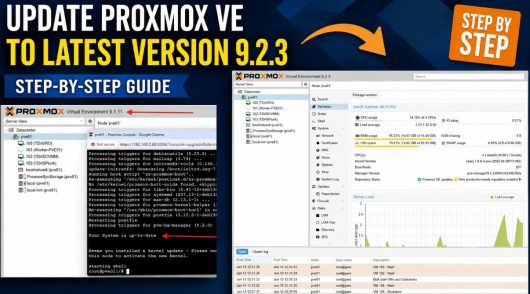 Upgrade Proxmox Node
