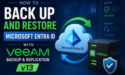 How to Back Up and Restore Microsoft Entra ID with Veeam Backup & Replication v13