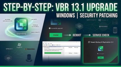 Strategic breakdown and step by step guide to upgrading to VBR 13.1